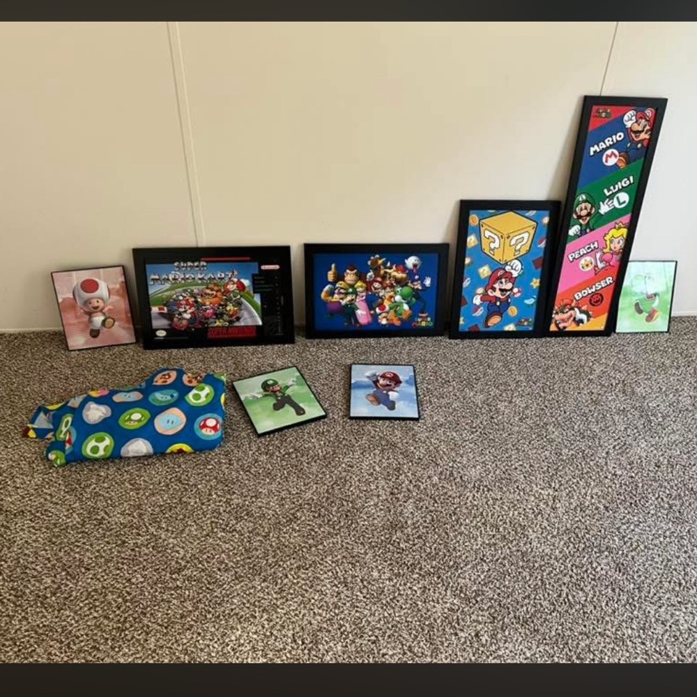 Mario Bedroom Decor
